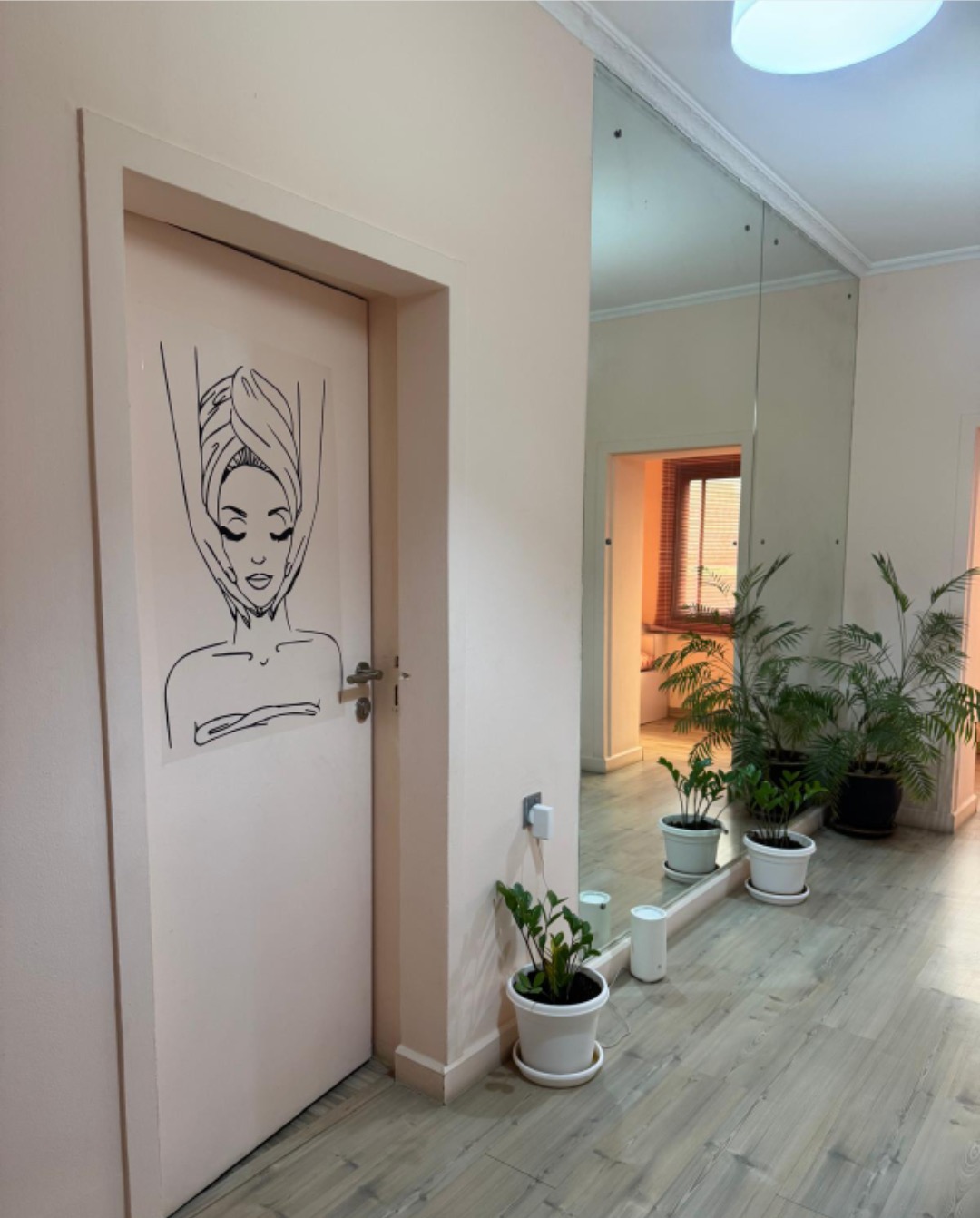Facial Treatment Room Entrance