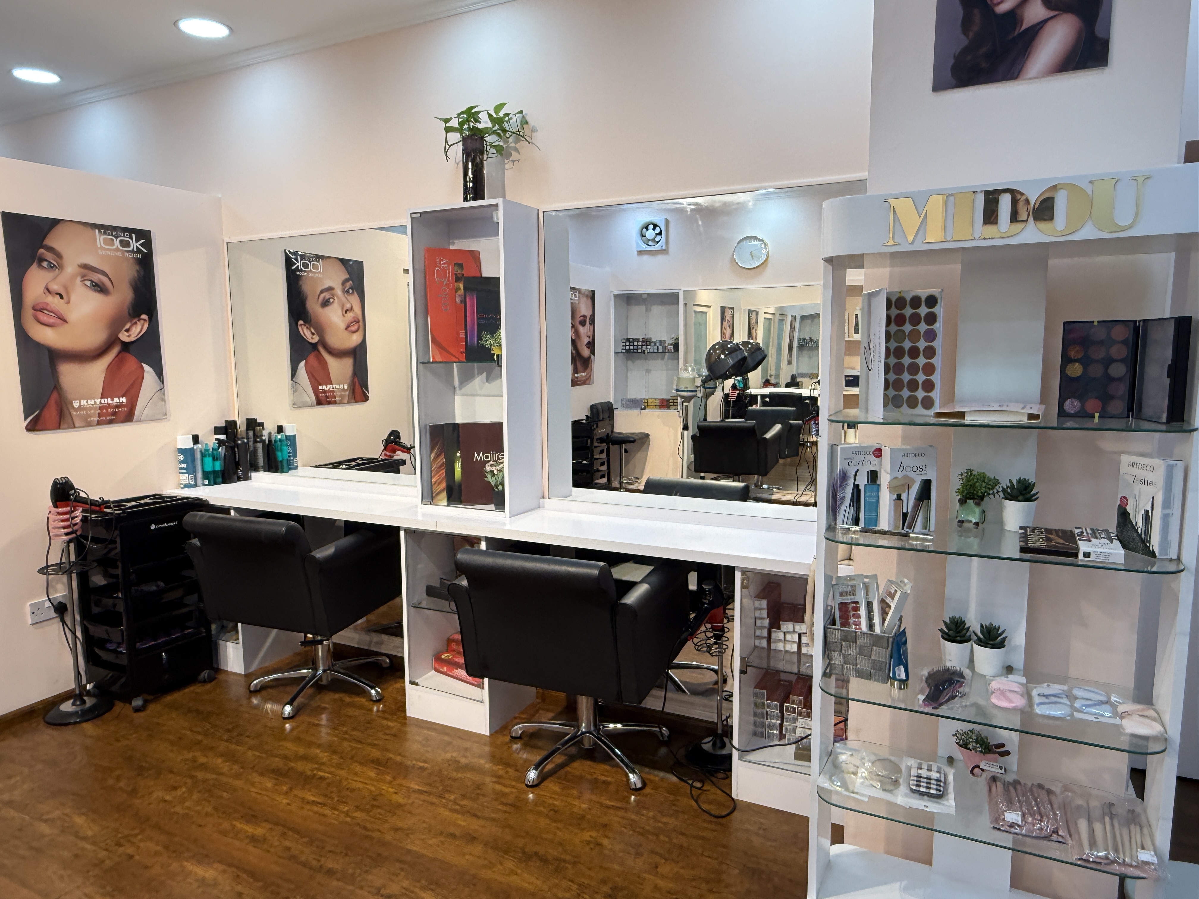 Hair Styling Station